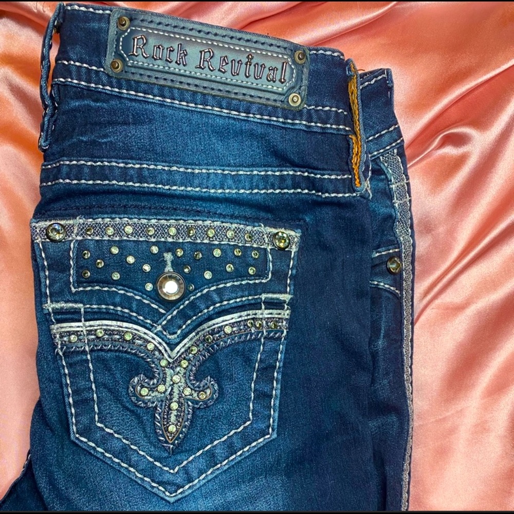 Womens size 30 Rock revival jeans
